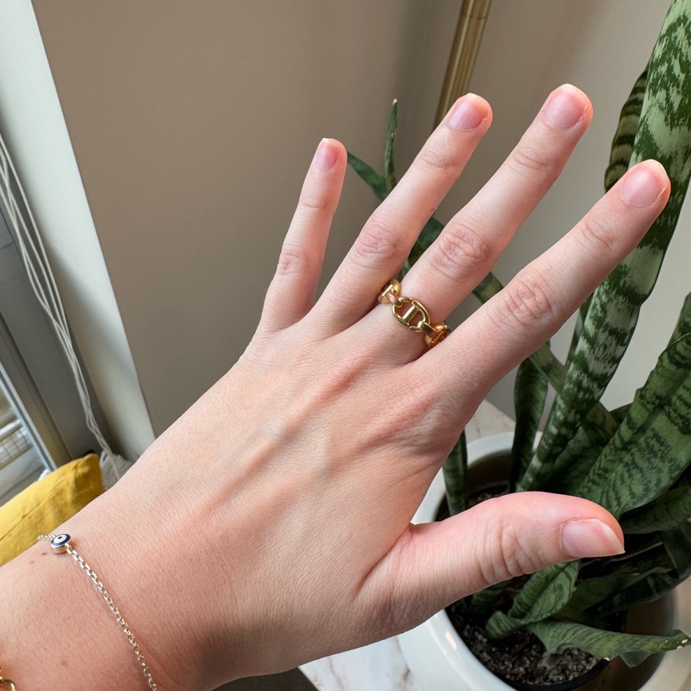 Gold Dior Ring